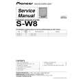 PIONEER S-W8/WLXTW/E Service Manual