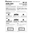 PIONEER DVR-105A/BXV/CN Owners Manual