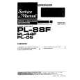 PIONEER PL05 Service Manual