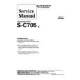 PIONEER SC705E Service Manual