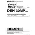 PIONEER DEH-30MP/X1P/EW5 Service Manual