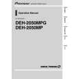 PIONEER DEH-2050MPG/XN/ES Owners Manual