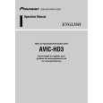 PIONEER AVIC-HD3 Software Manual