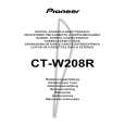 PIONEER CT-W208R/HYXJ4 Owners Manual