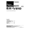 PIONEER SAV210 Service Manual