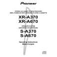 PIONEER XR-A670/YPWXJ Owners Manual