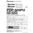 PIONEER PDP-503PE/WYVI6 Service Manual