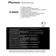 PIONEER S-W90S/MYSXCN5 Owners Manual