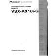 PIONEER VSXAX10I-G Owners Manual