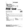PIONEER RS-D2 Service Manual