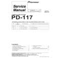 PIONEER PD117 Service Manual