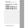 PIONEER VSX-416-K/SPWXJ Owners Manual