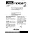 PIONEER PDM510 Owners Manual