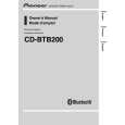 PIONEER CD-BTB200/XN/UC Owners Manual