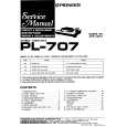 PIONEER PL707 Service Manual