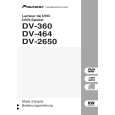 PIONEER DV-360-K/WYXCN/FG Owners Manual