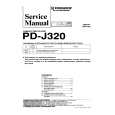 PIONEER PDJ320 Service Manual