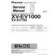 PIONEER XV-EV1000/DFXJ Service Manual