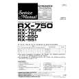PIONEER RX-750 Service Manual