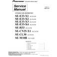 PIONEER SE-E33-X1/XCN/EW Service Manual