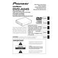 PIONEER DVD-A04S/ZUCYVK Owners Manual