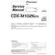 PIONEER CDXM1026zg Service Manual