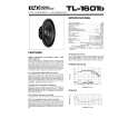PIONEER TL-1601B/E Owners Manual