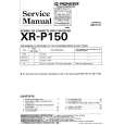 PIONEER XRP150 Service Manual
