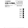 PIONEER CSV180 Owners Manual
