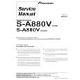PIONEER S-A880V/XJI/E Service Manual