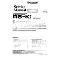 PIONEER RSK1 Service Manual