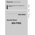 PIONEER KEH-P7025/XN/ES Owners Manual