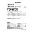 PIONEER F204RDS Service Manual