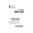 PIONEER DEH223 Owners Manual