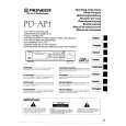 PIONEER PD-AP1 Owners Manual