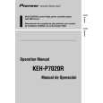 PIONEER KEH-P7020R Owners Manual
