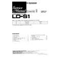 PIONEER LD-S1 Service Manual