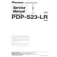 PIONEER PDP-S23-LR/XIN1/E Service Manual