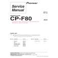 PIONEER CP-F80/SXTW/EW5 Service Manual