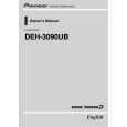 PIONEER DEH-3090UB/XN/ID Owners Manual