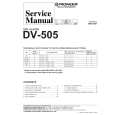 PIONEER DV-505/WYW/SP Service Manual