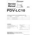 PIONEER PDV-10/ZL Service Manual