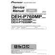 PIONEER DEH-P760MP Service Manual