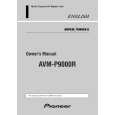 PIONEER AVM-P9000R/UC Owners Manual