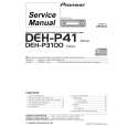 PIONEER DEH-P31/XN/UC Service Manual