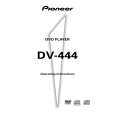 PIONEER DV-444/KUXU Owners Manual