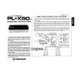 PIONEER PL-X50 Owners Manual