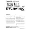 PIONEER S-FCRW4500/XTW/UC Service Manual