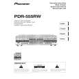 PIONEER PDR555W Owners Manual