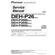 PIONEER DEH-P2650-3 Service Manual